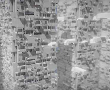 Modular Cyberpunk City: Crafting a Futuristic Landscape with Just 5 Models in Blender