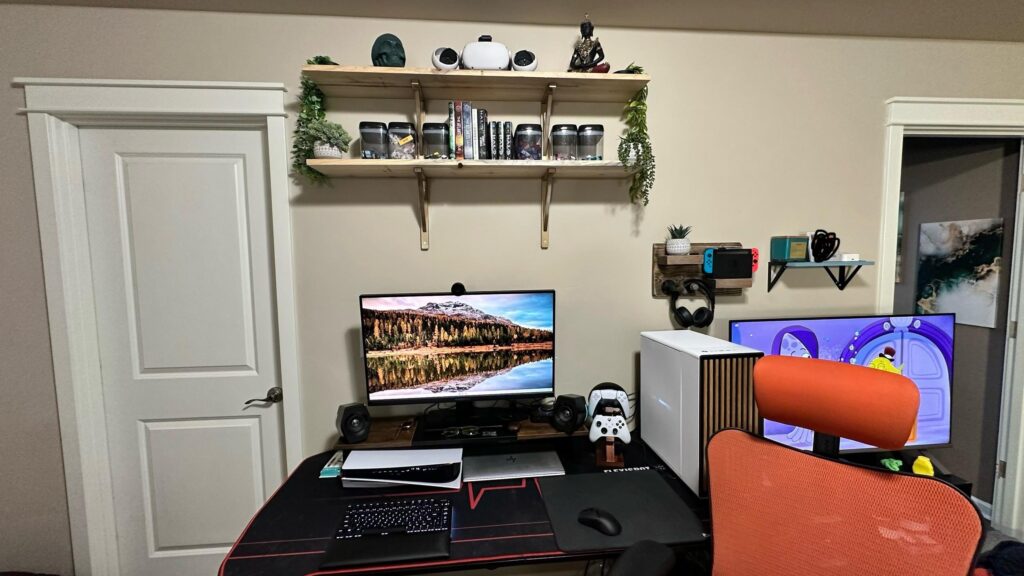 My little gaming and WFH space