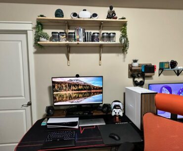 My little gaming and WFH space