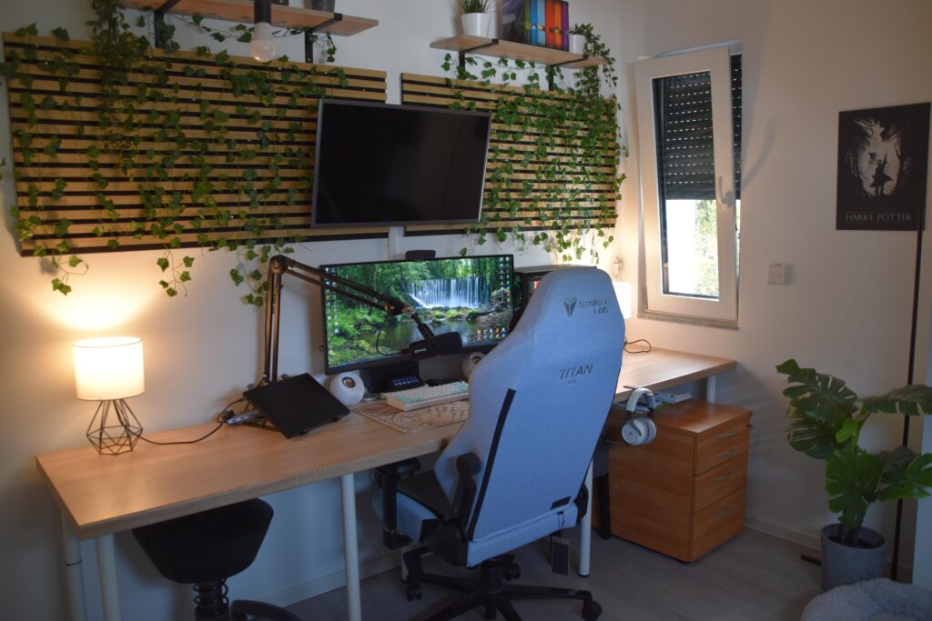 My fiancee added some greenery
