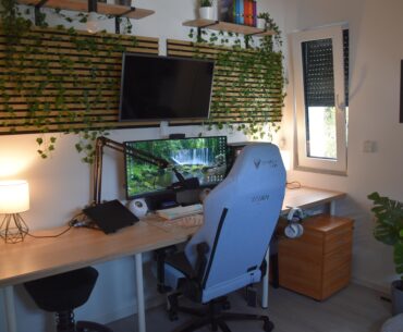 My fiancee added some greenery