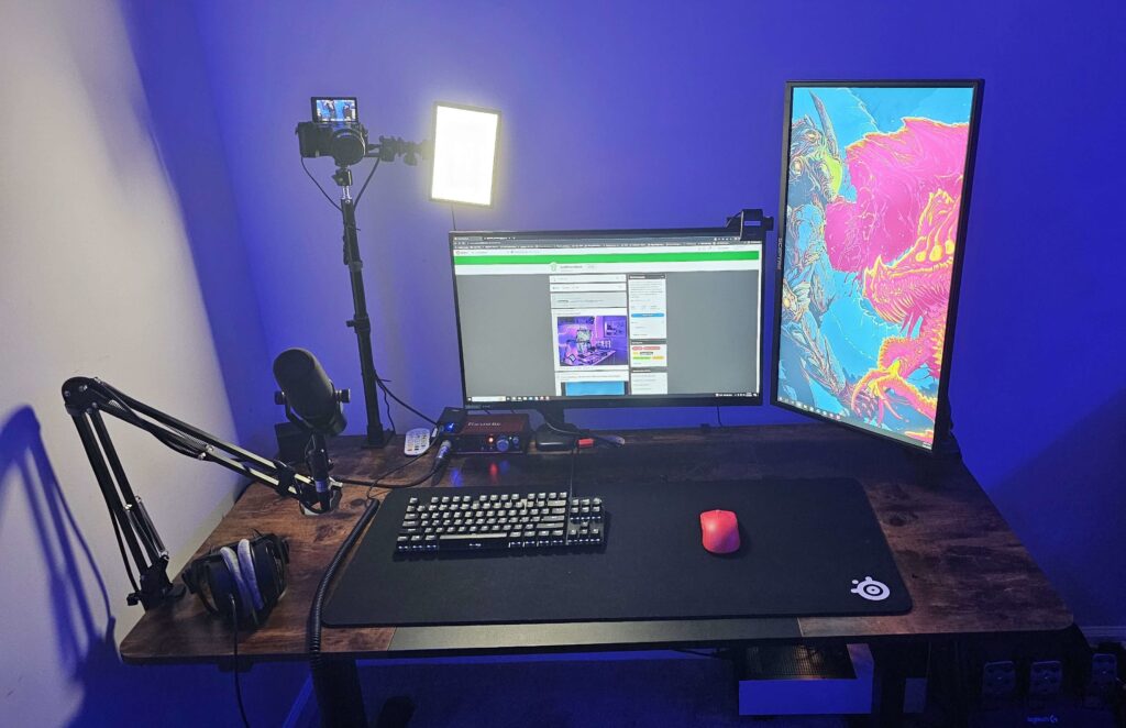 My simple-minded WIP setup.