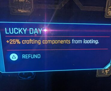 I feel like this is a waste of a perk