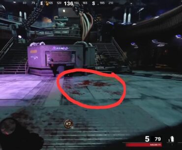 How would you rate this one specific blood splatter spot in die maschine on a scale of 1-10?