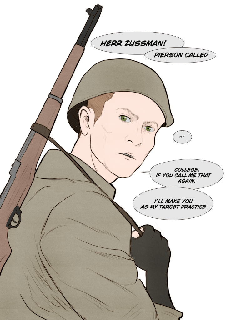 Only Pierson can call him that (not in passionate way though)