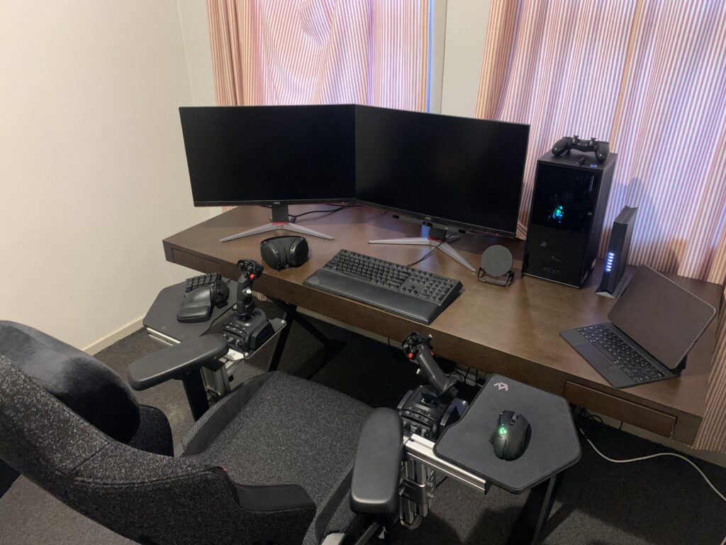 Moved into a bigger house with my own office