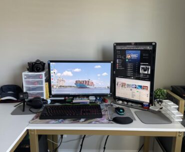 Rate the setup and the cable management