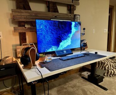 My work/play from home setup
