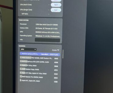 I9 13900k 4090 128gb ram build