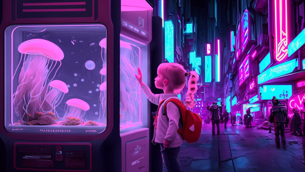 Jellyfish Vending Machine