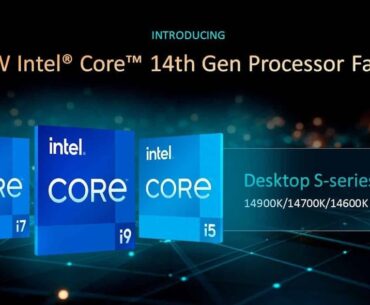 14th Gen Intel Core Processors Full Specs & Pricing Released