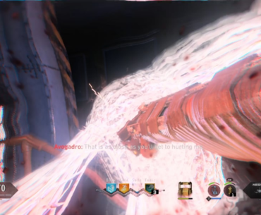 Avogadro got stuck, but also whenever I reload he's already off like he's running from child support, any tips?