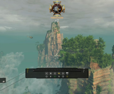 My sniper nest was bugged in the air the entire round