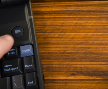 Found this video. What is the purpose of the mouse being able to flip 45 degree upwards?