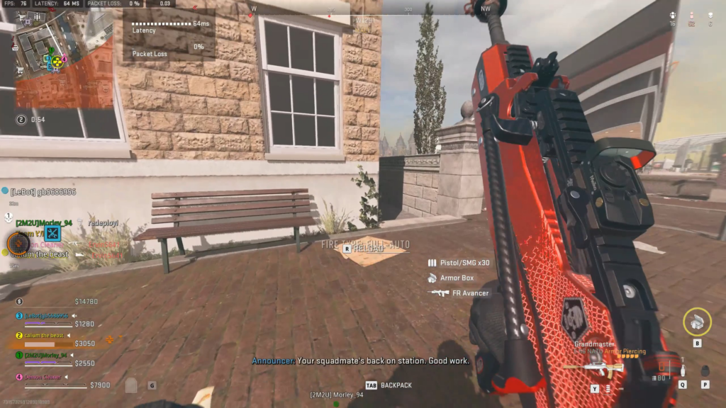 A bit of luck, a bit of skill, a brilliant comm!
