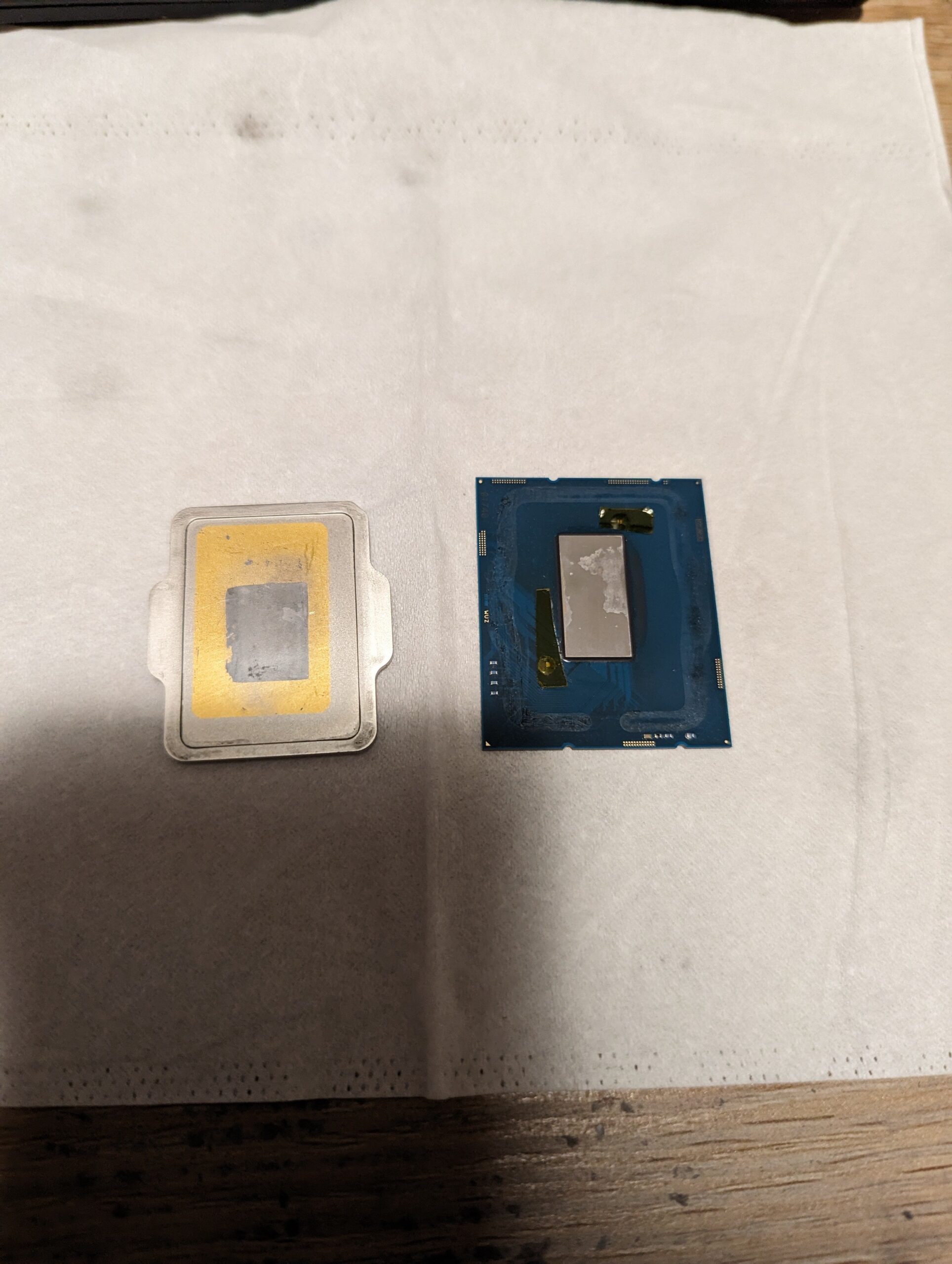 Delidding – Kyrosheet vs PTM7950 as TIM Delidding - Kyrosheet vs PTM7950 as TIM