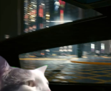 Me immersing myself in Night City by going for a peaceful night drive in first person whilst listening to "IRWTSAYH"