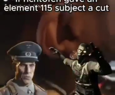 If Richtofen gave element 115 patient a haircut 😹😹😹😹