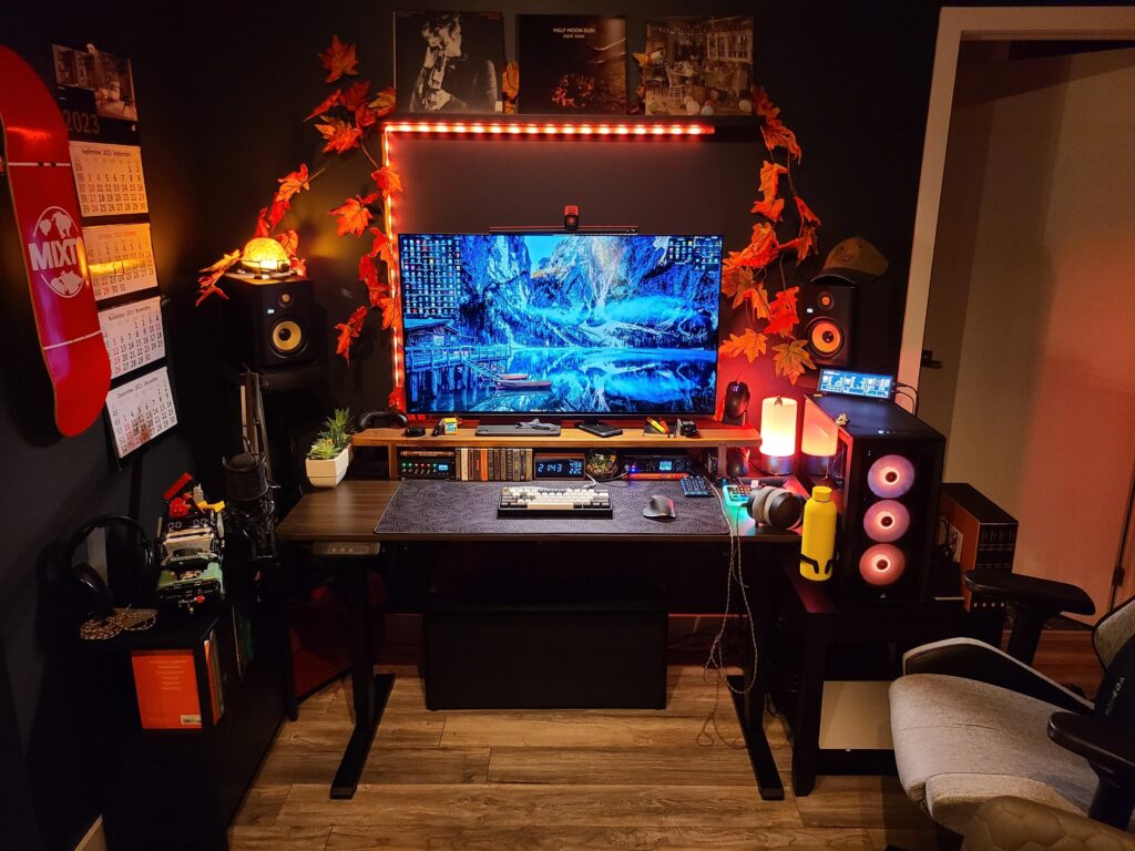 just about settled in my new place