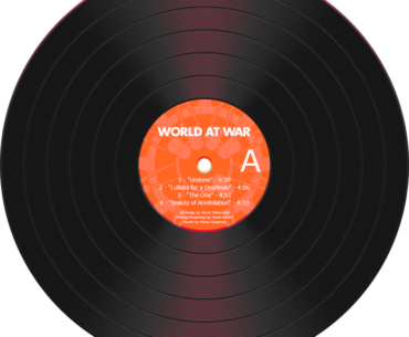 In honor of the Soundtracks release. I wanted to share my old vinyl concepts.