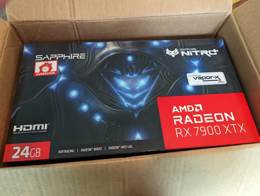 I just got this in the mail. Now I feel I should have gotten a 4090. Am I crazy?