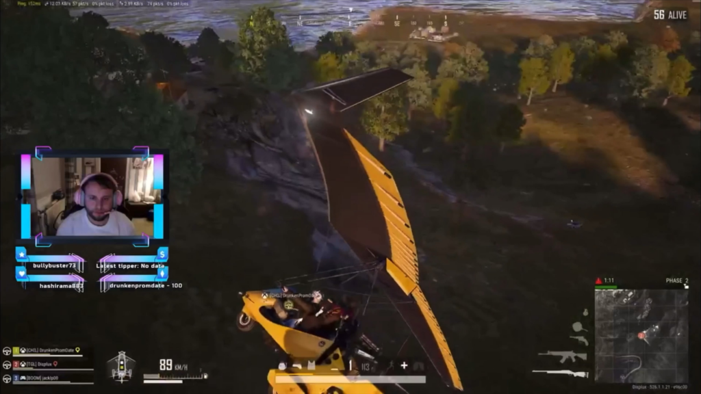 No scope from a glider