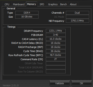 Ram overclocking issue