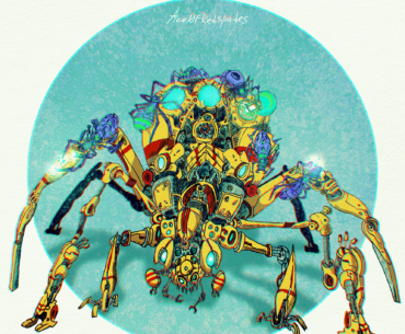 Self-replicating, Self-reparing Spiders (by me)