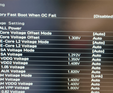 How to undervolt i7 12700KF on MSI B760?