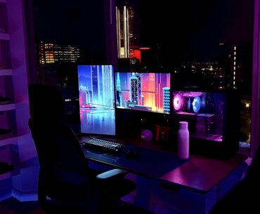 My Downtown Dallas WFH/battlestation