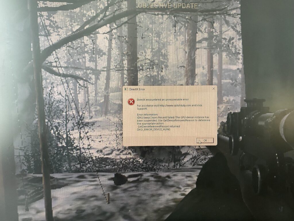 Keeps giving me this error when I start the game