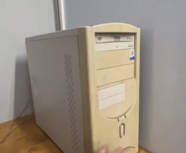 Mom: I gave your old computer to your little cousin. Me: