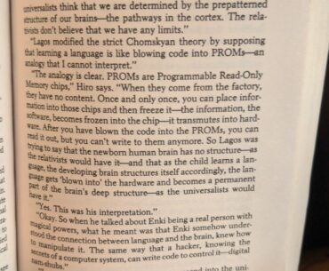 Something annoying with Snow Crash