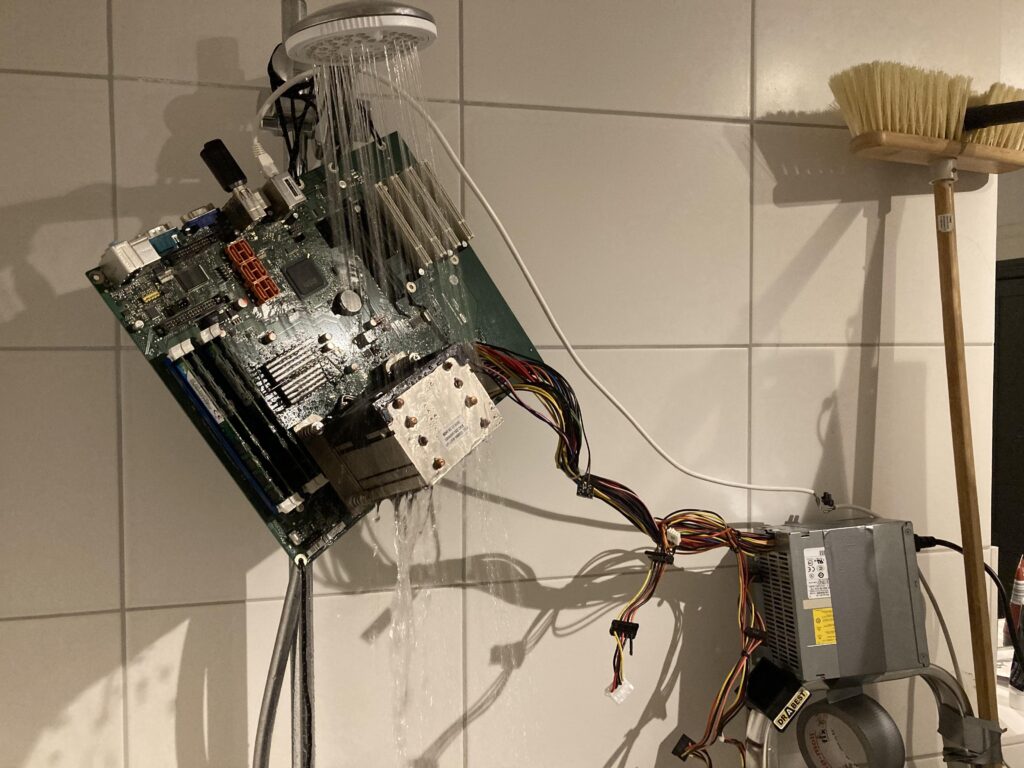 Save on warm water AND on pc cooling with this simple trick!*