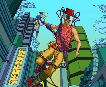 Cyberpunk Hermes. Part of my Cyberpunk Olympian series.