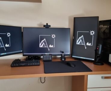 My finished setup with rtx 3080 ryzen 7 5800x and 32 ram 3200mhrz.