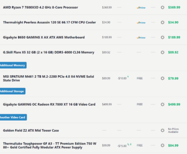 First Gaming PC, should i make changes?