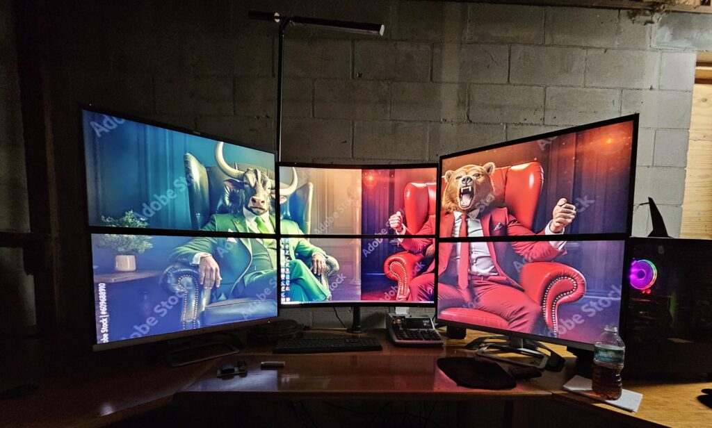Trading Setup in Garage