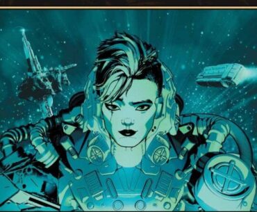Jules Verne's: Lighthouse - Adaptation by Image Comics, set in 2717 where Maria and her glitchy nanny bot must save humanity from murderous pirates.