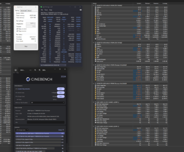 Daily 5.217GHz overclock for 7800X3D with 6400MT/s Custom Memory Timings.