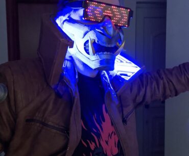 Cyberpunk halloween cosplay (and others)