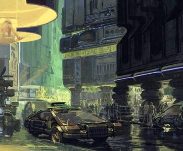 I can never get enough of Syd Mead’s concept art for Blade Runner.