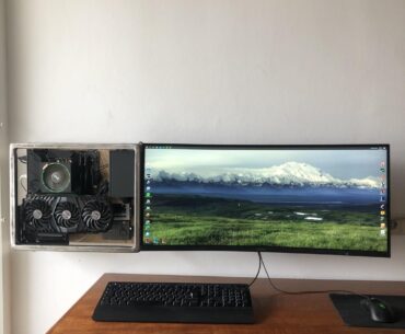 Simple wall pc