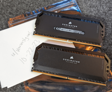 Corsair Dominator Platinum RGB 64GB (2x32GB) DDR5 5200 MT/s (Techtober Giveaway 3/?)