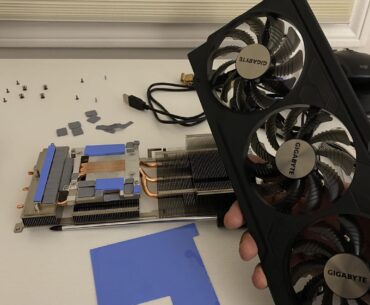 Redneck engineered my GPU and caused temperature to plummet