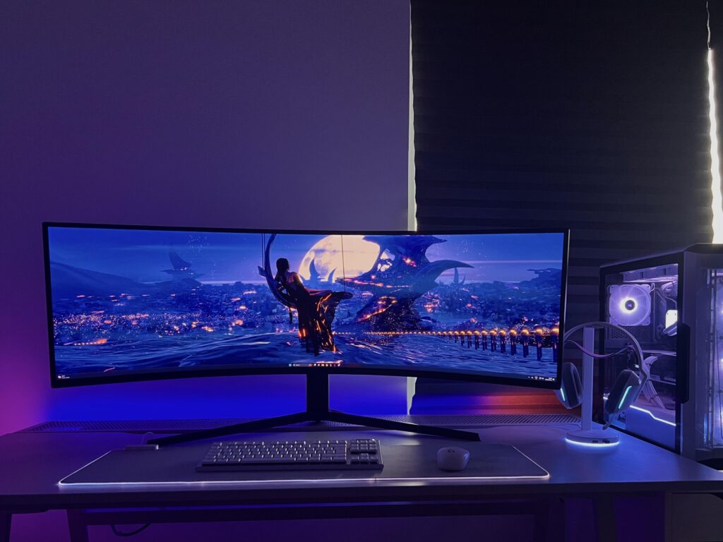 my bf got me my dream monitor for our 5th anniversary