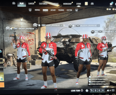 The whole clan went for the KFC employee theme. Hot droppin to the nearest KFC branch. 🍗