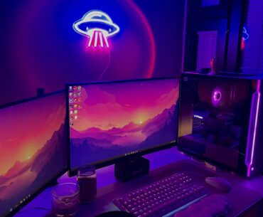 Finally finished my setup 🥰💓