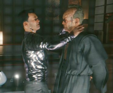 why didn't V not just record yonibou murdering saburo ? kiroshi optics are top shop self tech nothing tops it on the market they should have a camera/record feature.Is v stupid ?
