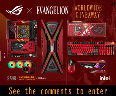 ASUS x PCMR - EVANGELION-02 WORLDWIDE GIVEAWAY! Win 1 of 3 RTX 4090 Graphics Card and Accessories from the ROG X EVANGELION-02 collection! 16 winners in total!